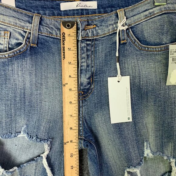 NEW‎ KanCan women's distressed skinny jeans Size 25 - Picture 7 of 11